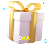 Receba seus bônus de boas-vindas no 9AA